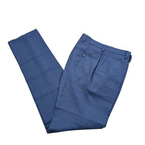 PIERRE LAURANT Men's Blue Dress Luzury Pants Size 28X34